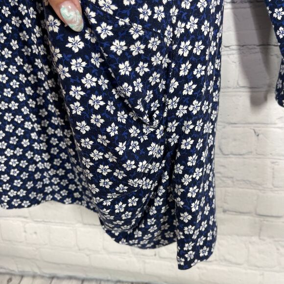 Ralph Lauren Black Label Womens 2X V Neck Wrap Top - Picture 11 of 13